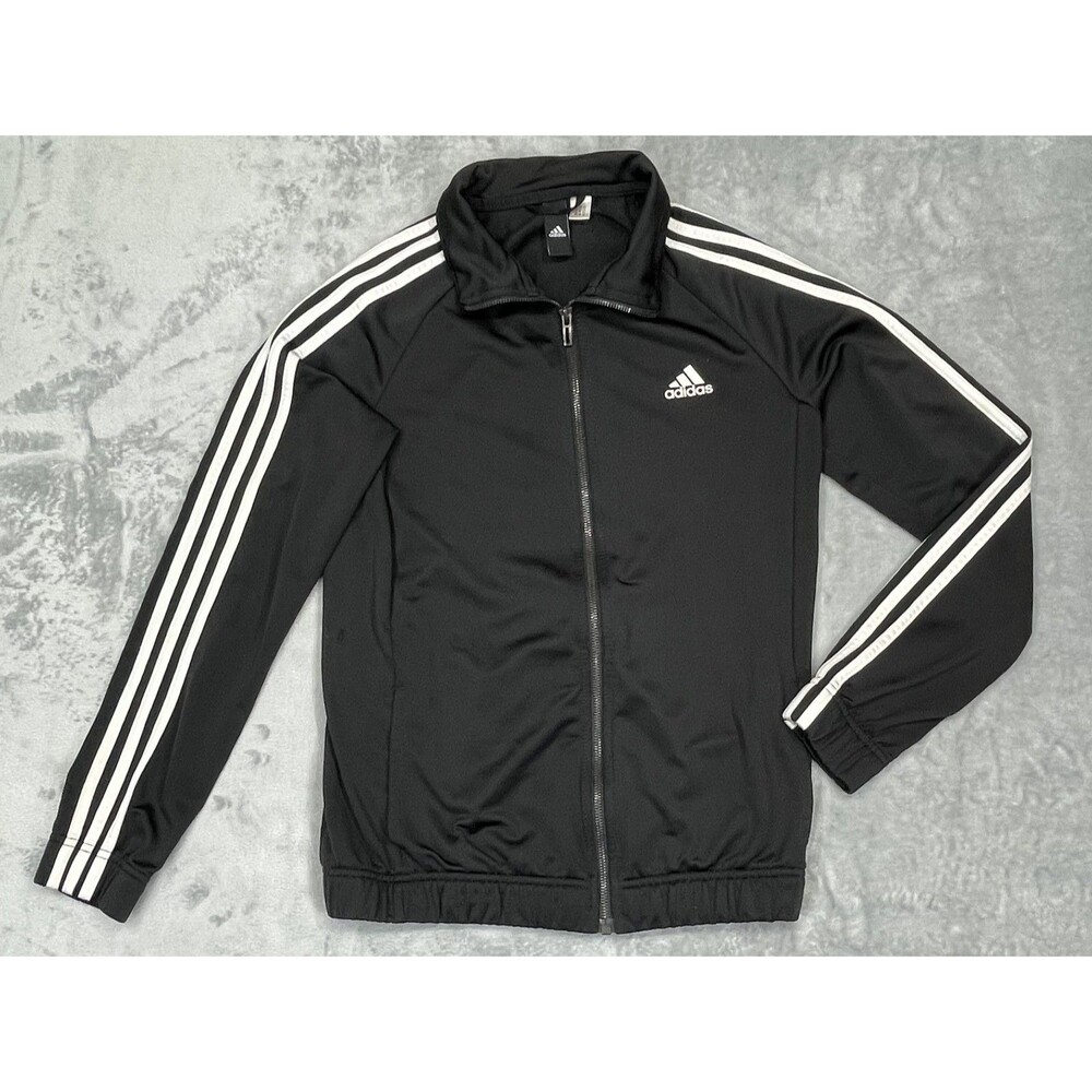 Adidas Unisex Retro Style Men's Small / Women's Medium 3-Stripe Track Jacket